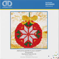 Diamond Dotz Picture - Red Bauble - click to enlarge