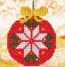 Diamond Dotz� Red Bauble 18.5cm x 18.5cm Christmas Pictures Kit
