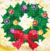Diamond Dotz� Christmas Wreath 18.5cm x 18.5cm Christmas Pictures Kit