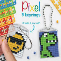 Pixel Hobby 3 Piece Keyring Kit