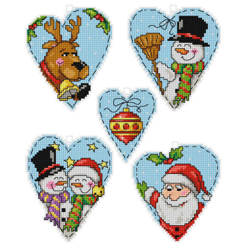 Large Picture of DMC Orchidea Christmas Ornaments 